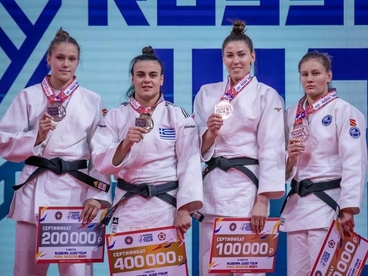 Орловчанка Антонина Шмелева стала бронзовым призёром «Russian Judo Tour»