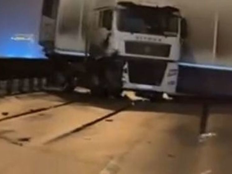 Жуткое ДТП с участием фур произошло в округе Чехов