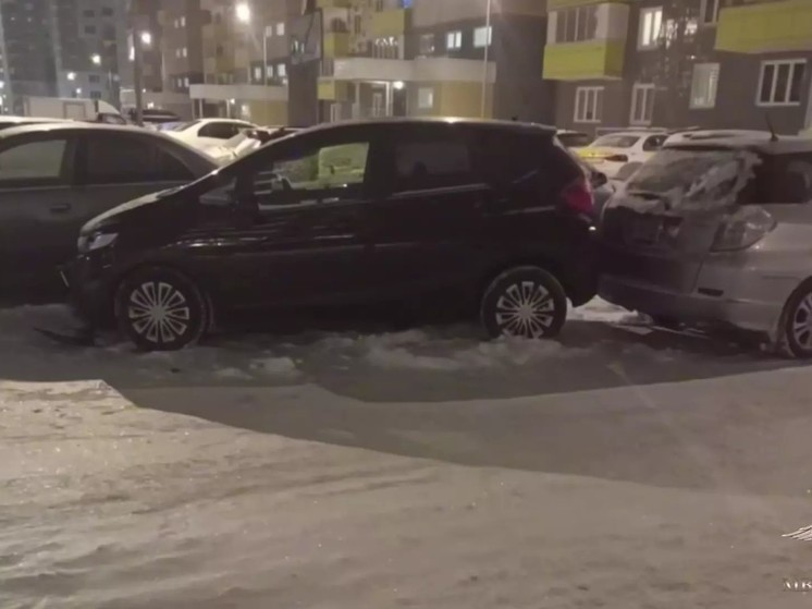 Пьяный водитель протаранил 30 автомобилей в Красноярске