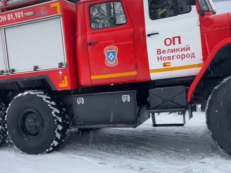 Новгородские спасатели понарошку тушили Музей изобразительных искусств