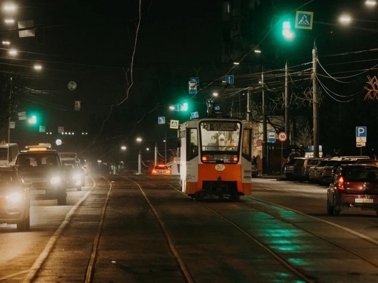 В новогоднюю ночь в Смоленске будет организовано дополнительное движение трамваев