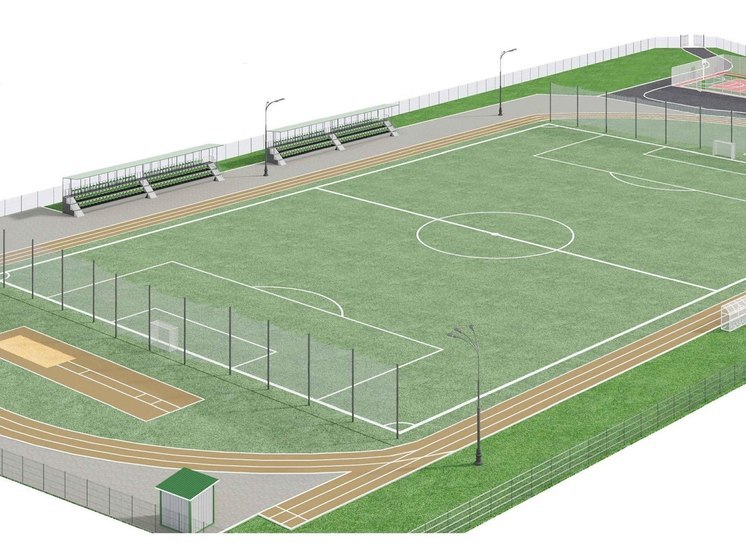 В Барятине готовятся к реконструкции стадиона