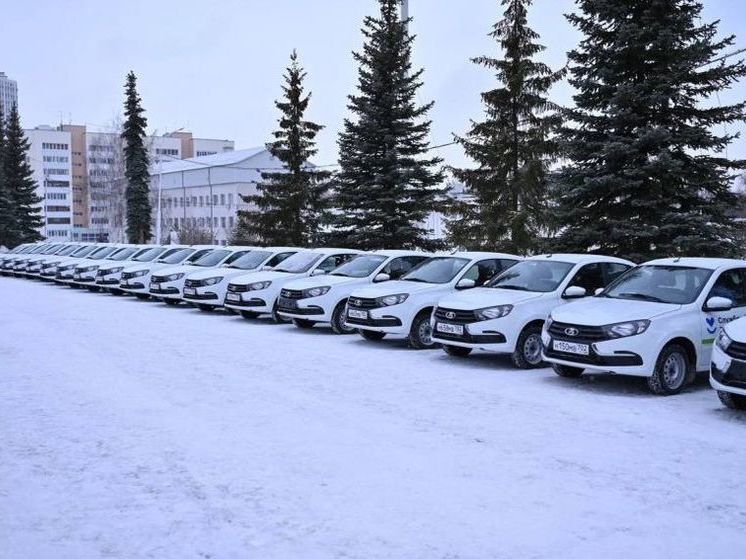 Медучреждения Башкортостана получили новые автомобили