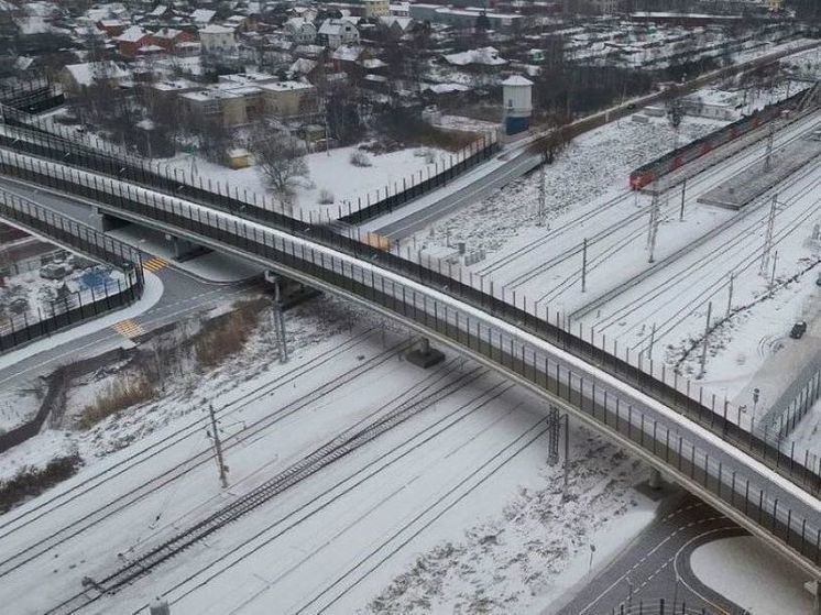 Новый путепровод  открыли в Раменском вблизи станции Быково