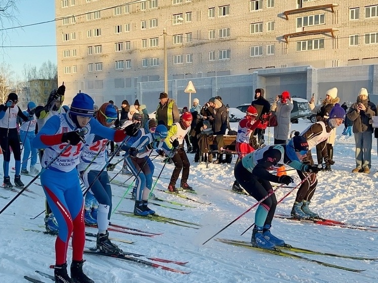 В Мирном прокатилась «Новогодняя лыжня»