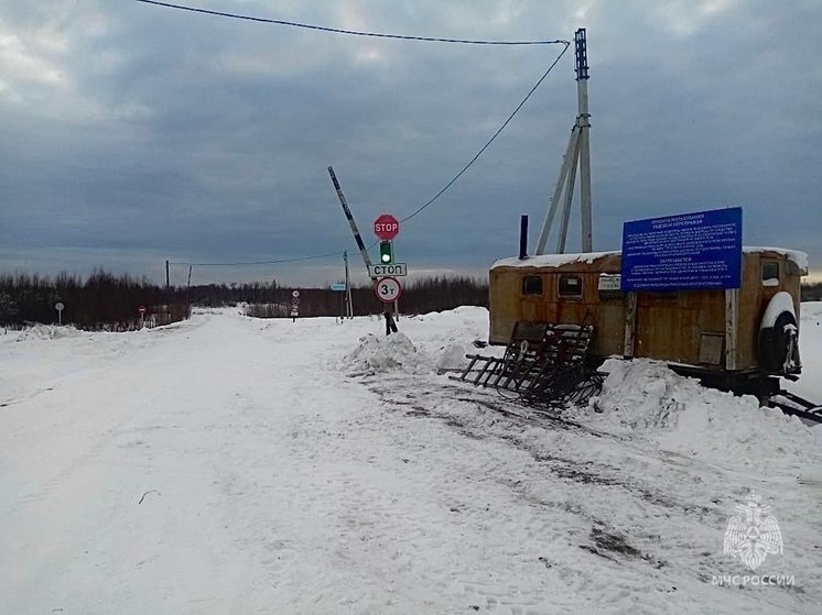 В Омской области открыли Усть-Шишовскую ледовую переправу