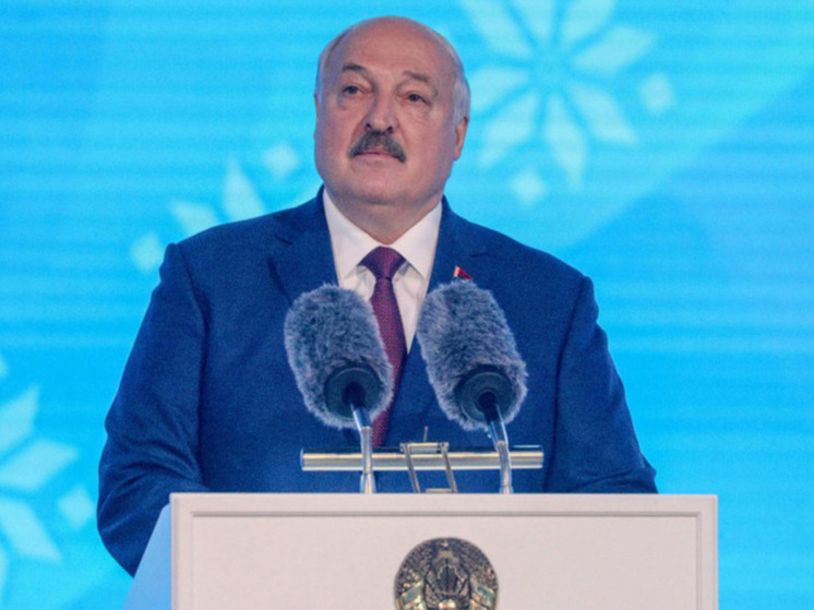 Лукашенко размялся с топором перед саммитом ЕАЭС в Петербурге