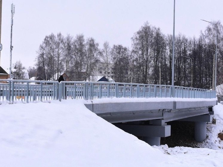 Новогодний подарок нерехтчанам: сдан в эксплуатацию мост