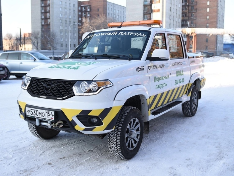 В Новосибирске дорожники буксиром доставили пациентку на срочную операцию