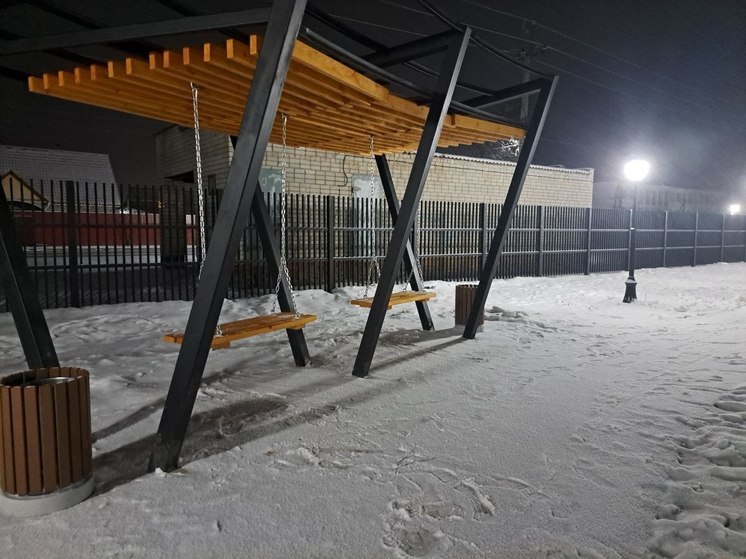 В Земетчино завершили благоустройство сквера на улице Кирова