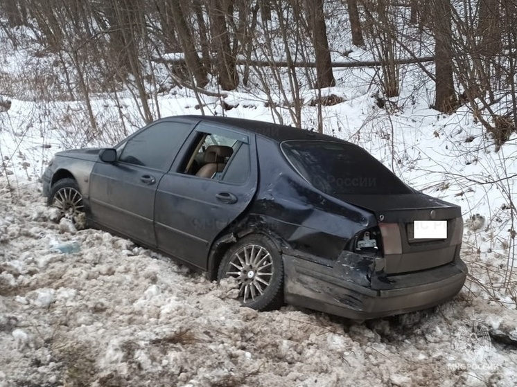 В ДТП с Saab под Калугой есть пострадавшие