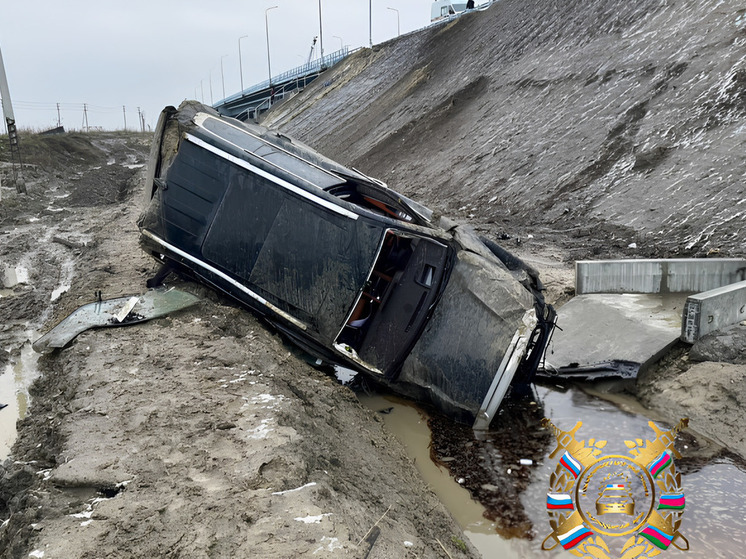 В Темрюкском районе случилось ДТП с опрокидыванием автомобиля, водитель погибла