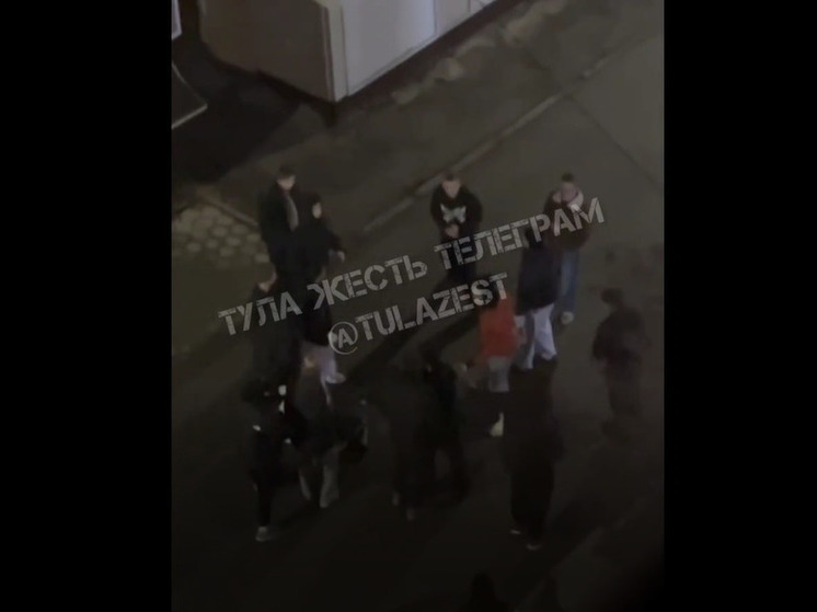 Видео массовой драки в центре Тулы выложили в телеграм