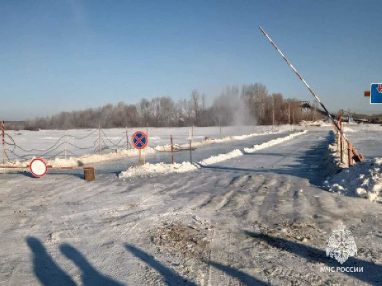 В Алтайском крае в канун Нового года откроют первую ледовую переправу