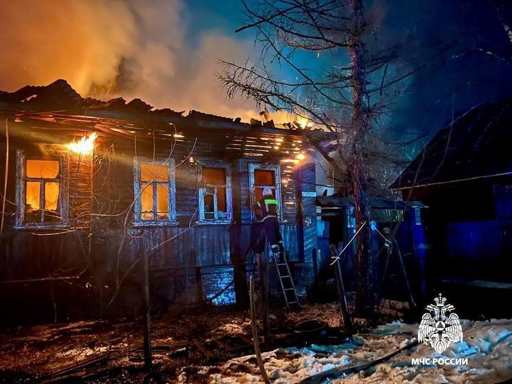 В Тверской области женщина заживо сгорела в собственном доме