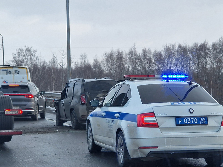 Серьёзная авария произошла на Куйбышевском шоссе в Рязани 29 декабря