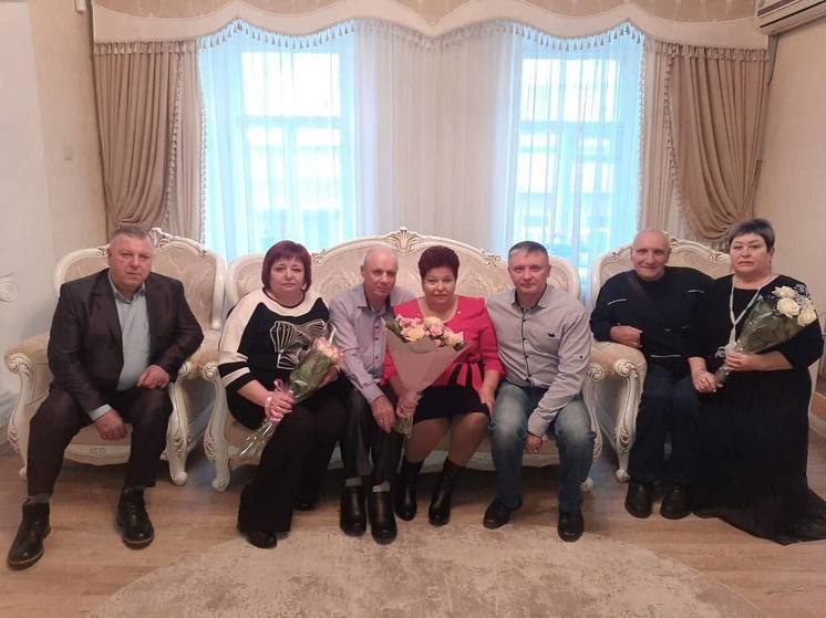 Золотой юбилей семейной жизни праздновали супруги в Липецкой области
