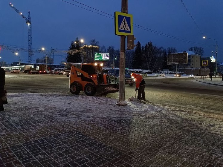 В праздничные дни дорожные службы Барнаула будут работать в обычном режиме