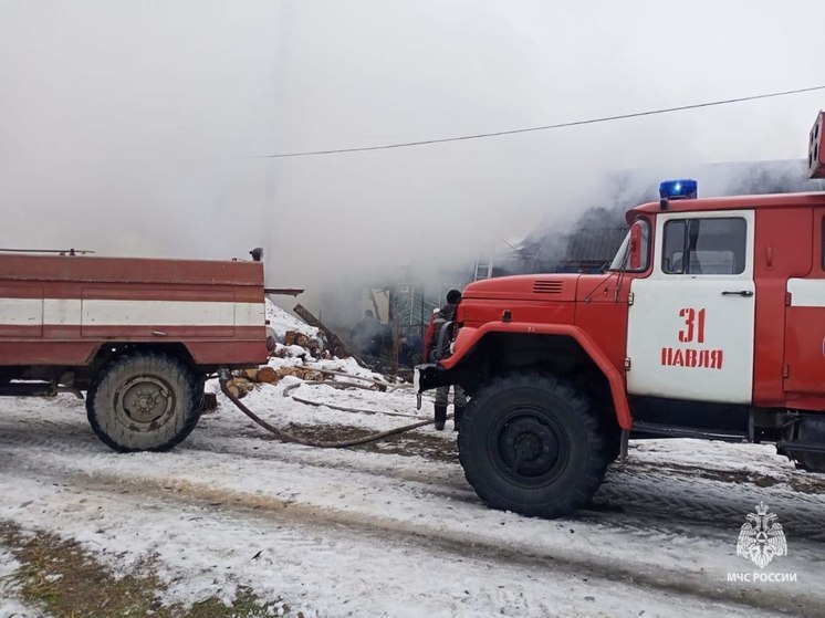 60-летняя женщина пострадала при пожаре в брянском поселке Синезерки