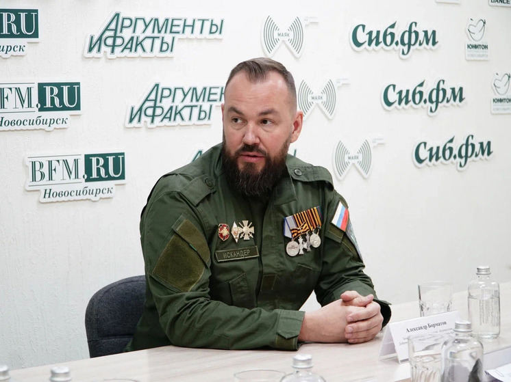 В Новосибирске замкомбата «Буревестник» Борматов рассказал, как бойцы спецоперации встретят Новый год