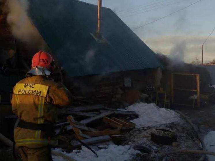 В деревне Григорово Новгородского района пожарные потушили баню