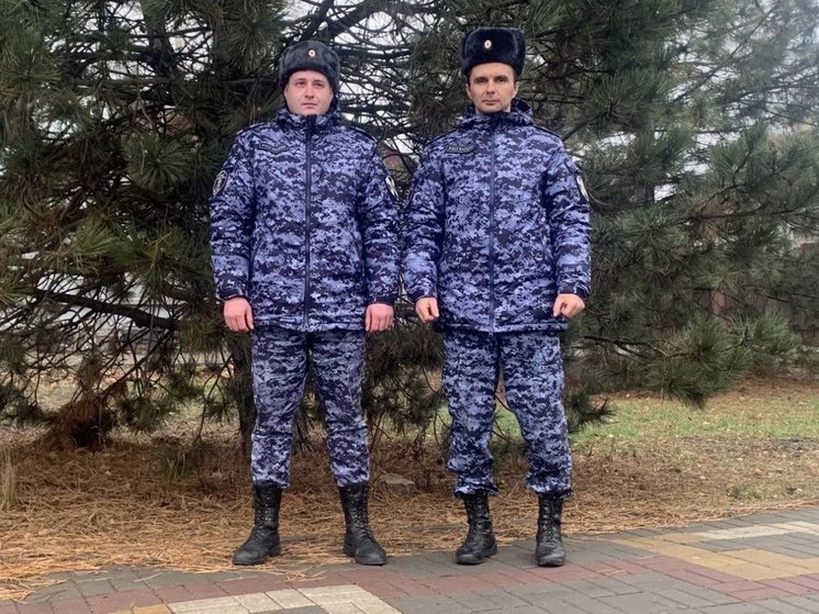 Тихорецкие росгвардейцы помогли женщине, потерявшей сознание