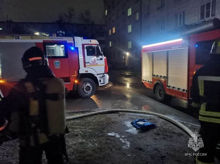 Специалисты МЧС России спасли 22 человека при пожаре 2 января