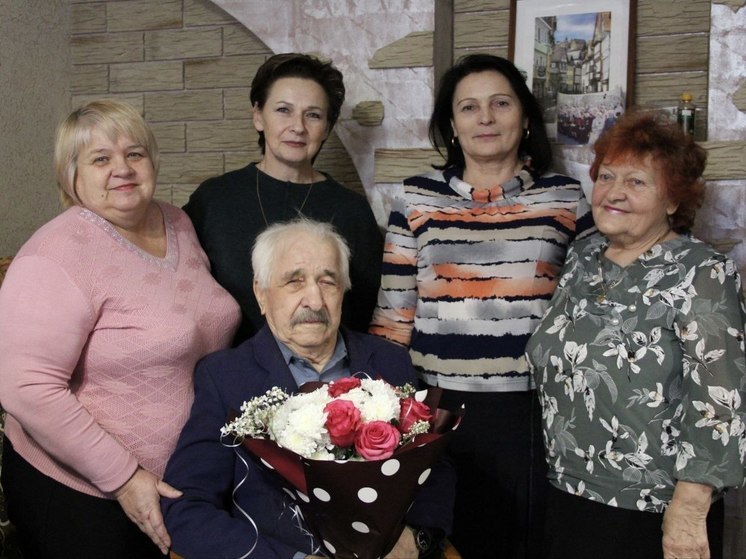 95 летний юбилей Николая Чуева. Ветеран труда, труженик тыла