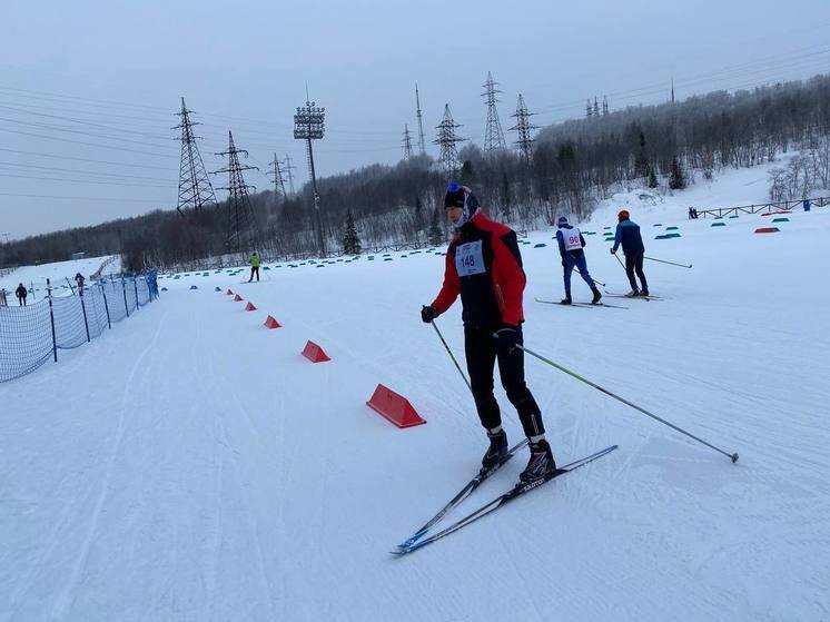 Массовая лыжная прогулка прошла в Печенгском районе