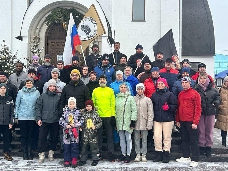 Традиционный «трезвый» пробег прошёл в Рязани 1 января