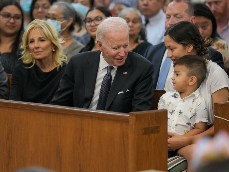 Байден начал с шутки свое выступление по ситуации после терактов в США