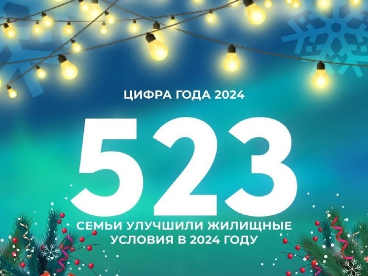 В Лабытнанги за 2024 год квартирный вопрос решили 523 семьи