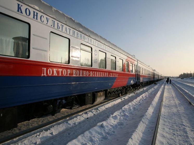 В январе «Поезд здоровья» посетит пять районов Красноярского края