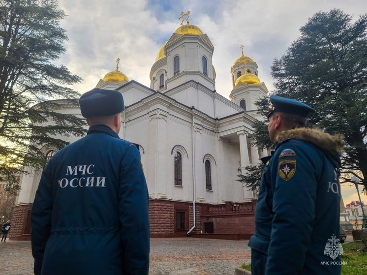 Крымские спасатели обеспечат безопасность в храмах в Рождественскую ночь