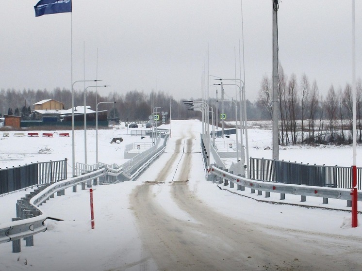 В Меленковском районе открыли новый мост