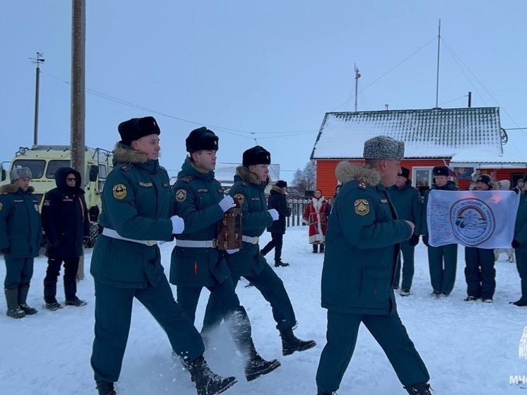 В Неси торжественно передали частицу «Огня Победы»