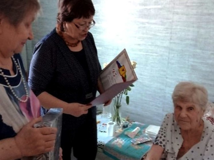 Жительница Забайкалья отметила 95-летний юбилей