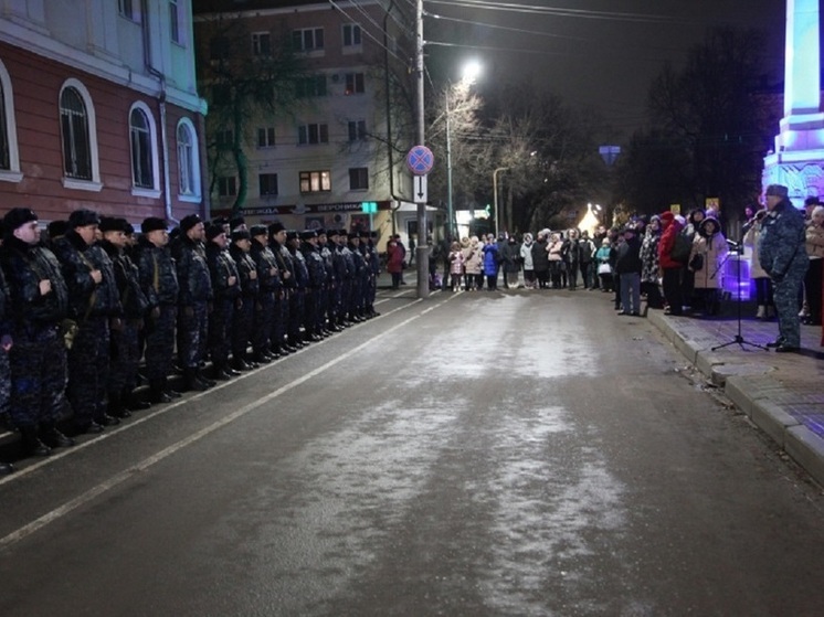 Сводный отряд орловских полицейских отправился в служебную командировку на Северный Кавказ