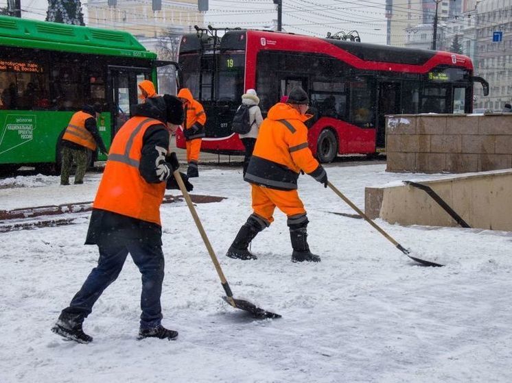 Более полутысячи рабочих займутся уборкой снега в Челябинске