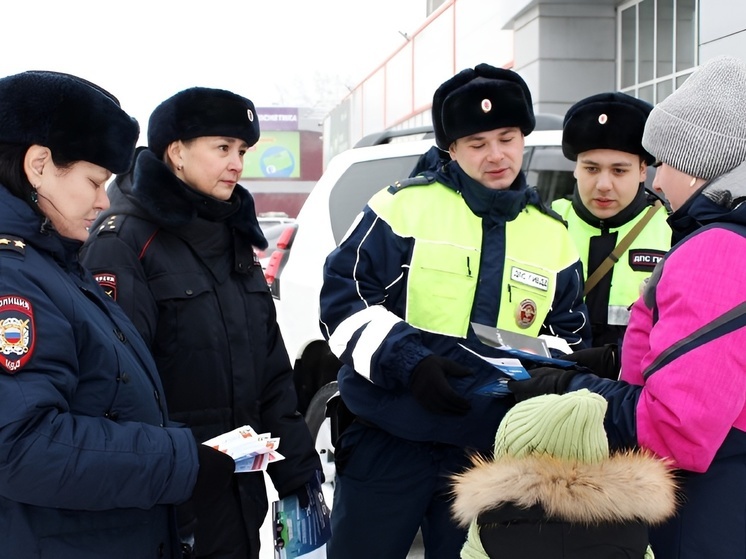 В Хакасии провели новогоднюю акцию «Выбирая безопасность»