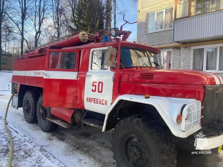 В Тульской области на пожаре в хрущевке пострадала 86-летняя старушка