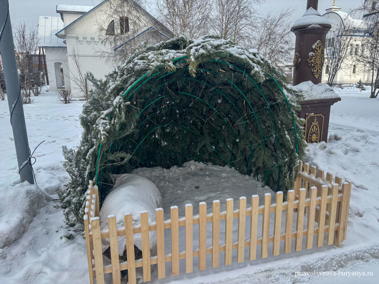 В Одигитриевском соборе в Улан-Удэ начали готовиться к встрече Рождества Христова