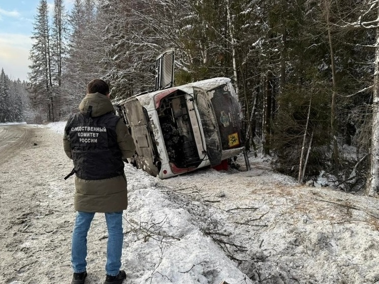 Следователи возбудили уголовное дело по факту ДТП с туристическим автобусом в Карелии