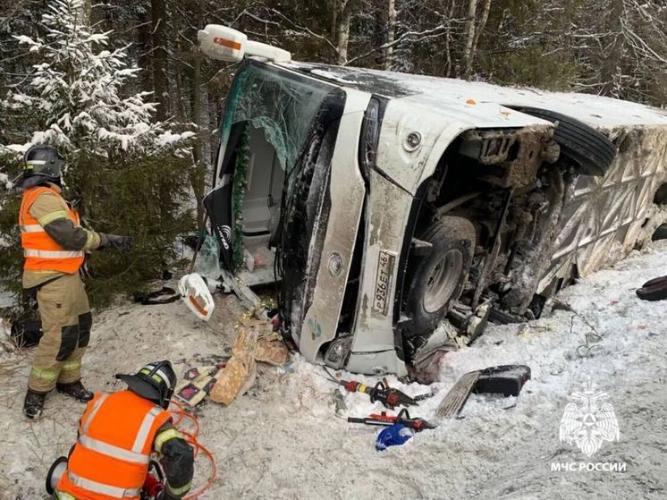 Дор 15 человек возросло число пострадавщих с автобусом с туристами в Карлеии.