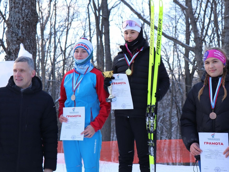 В Тамбовской области прошла рождественская лыжная гонка