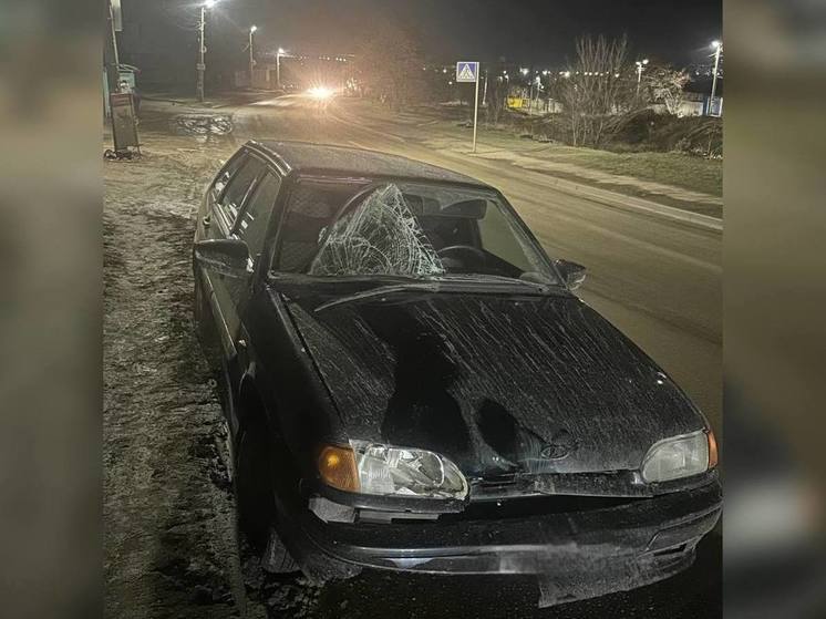 В Луганске водитель без прав сбил пешехода