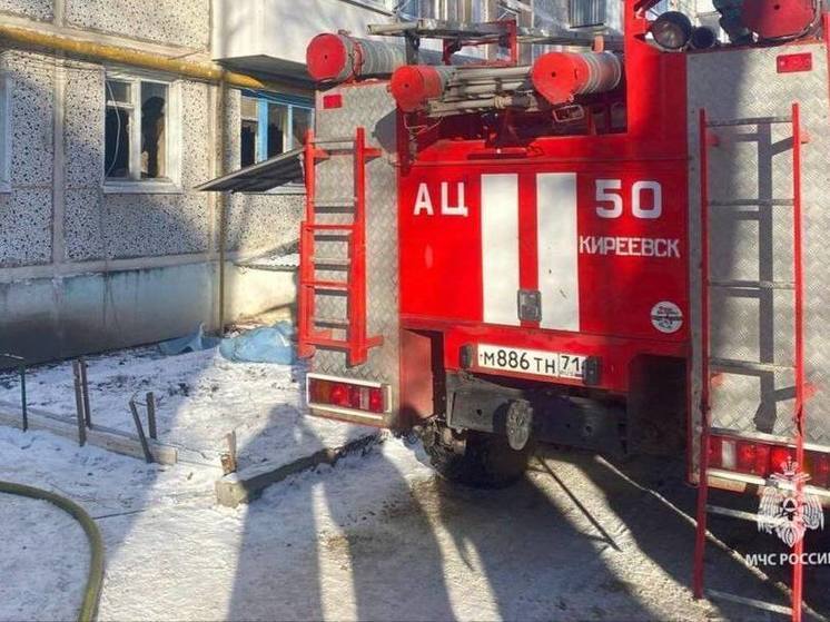 Тульские огнеборцы за праздничную неделю потушили 27 пожаров