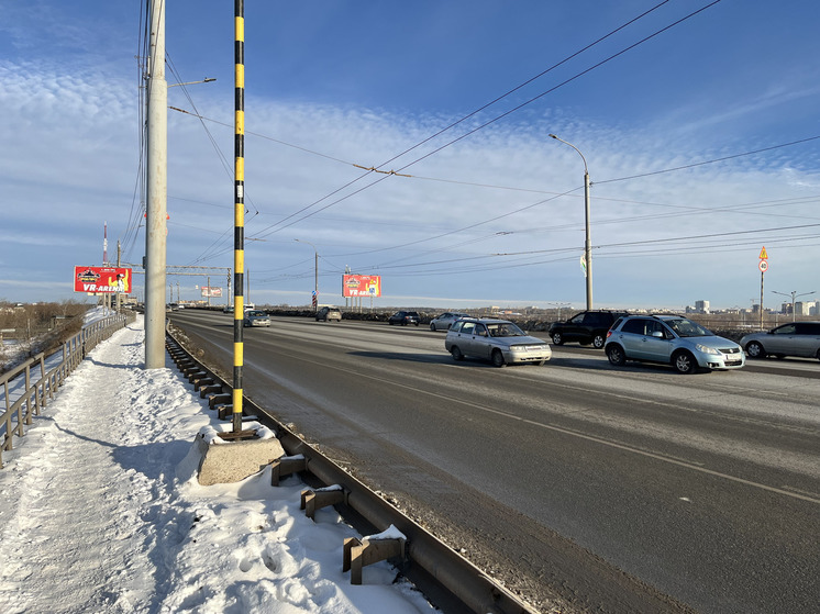 Реверсивное движение на мосту у телецентра запустят 8 января