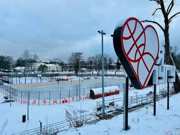 В Луге 7 января откроется городской каток