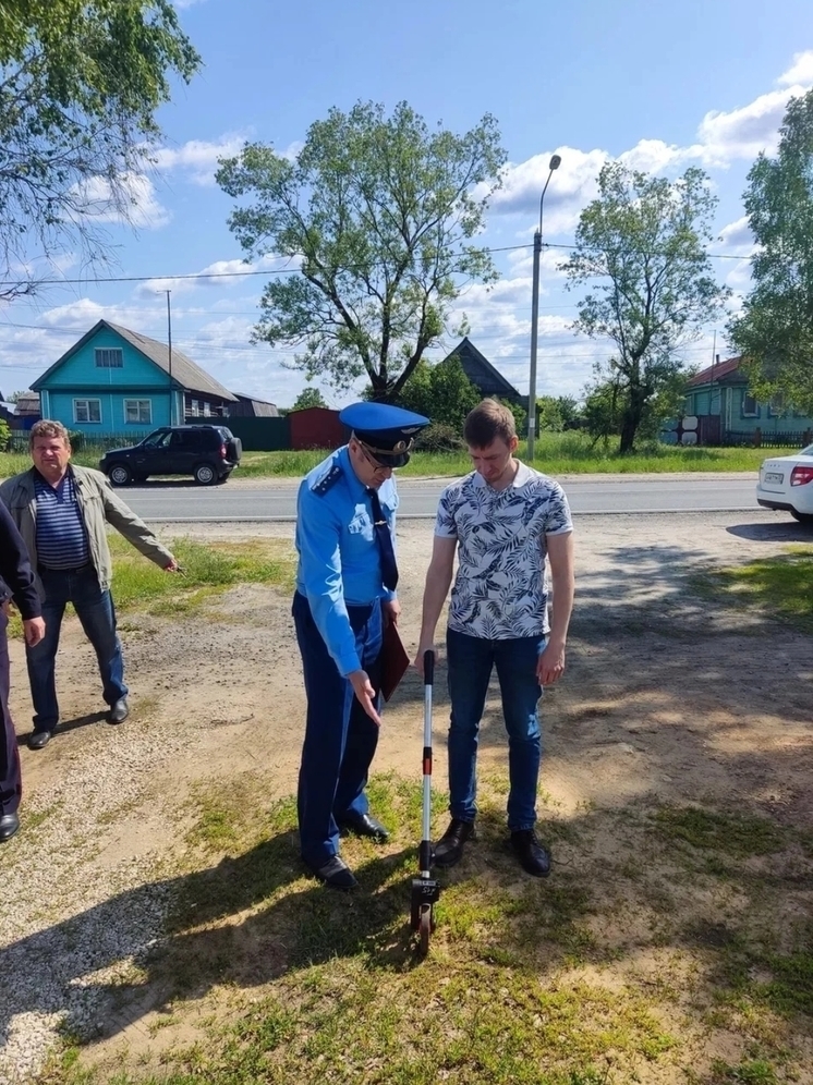 В Судогодском районе построят дорогу для пешеходов